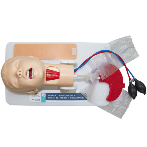Фантом головы ребенка (возраст до 1 года) для интубации трахеи