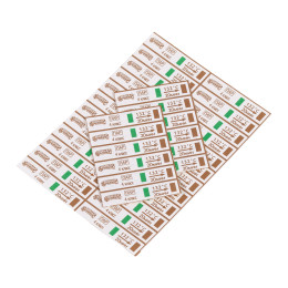 Индикаторы паровой стерилизации многопеременные химические одноразовые «МедИС-132/20» для режима стерилизации «132 °C, 20 мин», 1000