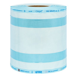 Материал упаковочный для стерилизации: Рулоны комбинированные со складками «СтериТ®» с индикаторами 1 класса РКС, 200ммх65ммх100м