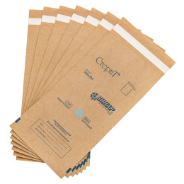 Материал упаковочный для стерилизации: пакеты бумажные самоклеящиеся «СтериТ®» ПС-АЗ-1, 90х230мм, 100