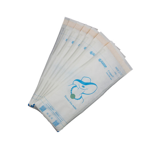 Материал упаковочный для стерилизации: пакеты комбинированные самоклеящиеся СтериТ® для паровой и воздушной, стерилизации ПКСУ, НМ, Vinar01, 100х250 мм, 100