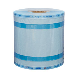 Материал упаковочный для стерилизации: Рулоны комбинированный со складками «СтериТ®» с индикаторами 1 класса РКС, 200ммх50ммх100м