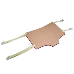 Муляж кожи живота с жировой прослойкой для наложения швов