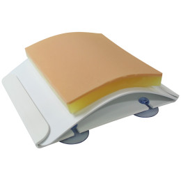 Трехслойная кожная подушечка