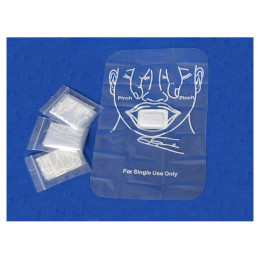 Санитарные салфетки для проведения искусственной вентиляции легких (50 шт.)