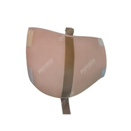 Тренажер-накладка для отработки навыков внутримышечных инъекций в ягодичной области