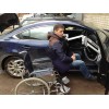 Автомобильный подъемник для инвалидов. Крепление на петли