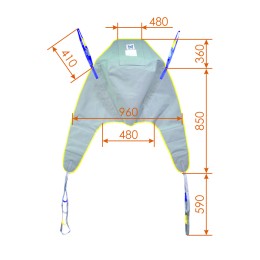 Одноразовый подвес ИНВА для подъемников для инвалидов (арт.FC150029-M)